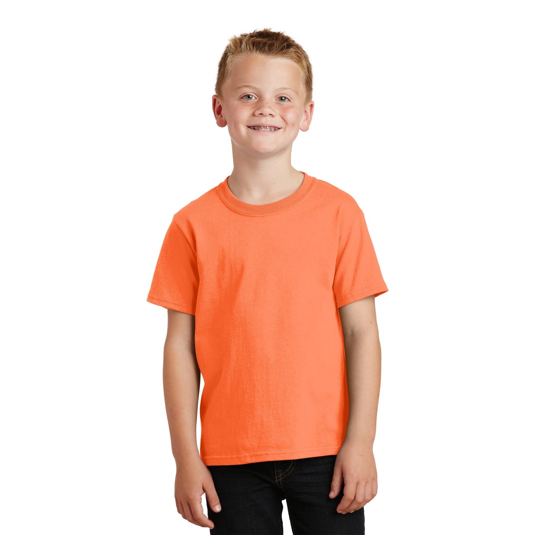 Port & Company-Port & Company® - Youth Core Cotton Tee. PC54Y-MedTech-26