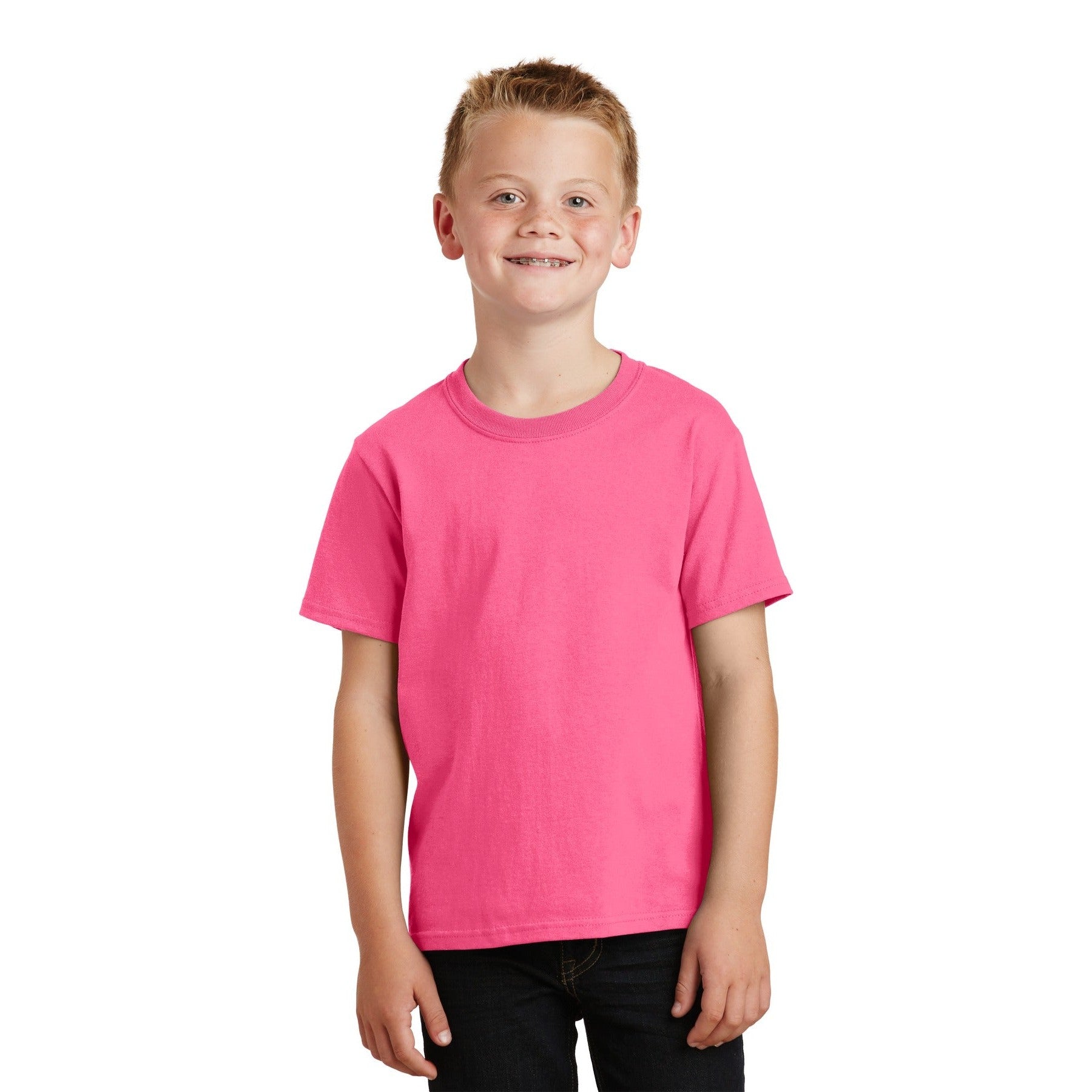 Port & Company-Port & Company® - Youth Core Cotton Tee. PC54Y-MedTech-27
