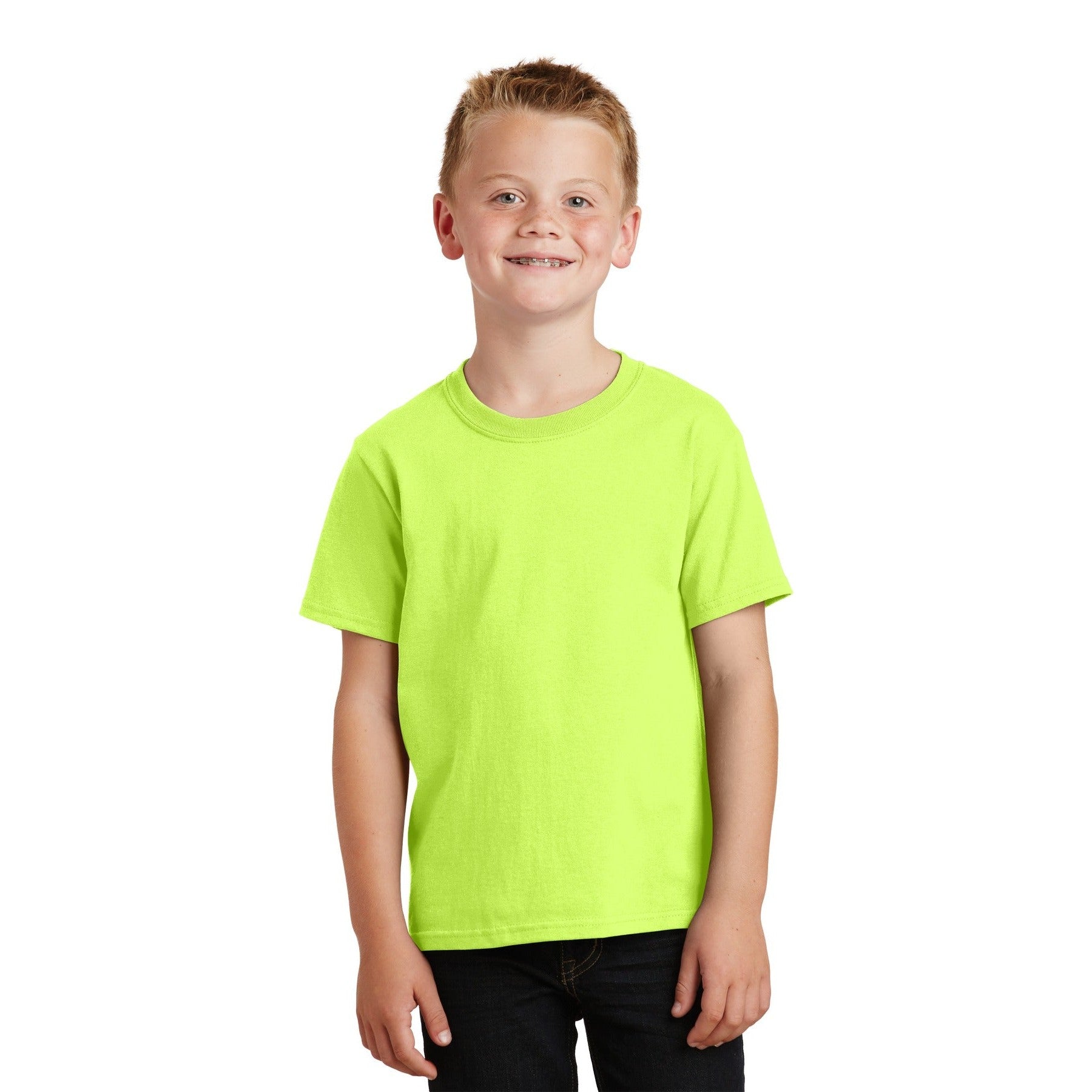 Port & Company-Port & Company® - Youth Core Cotton Tee. PC54Y-MedTech-28