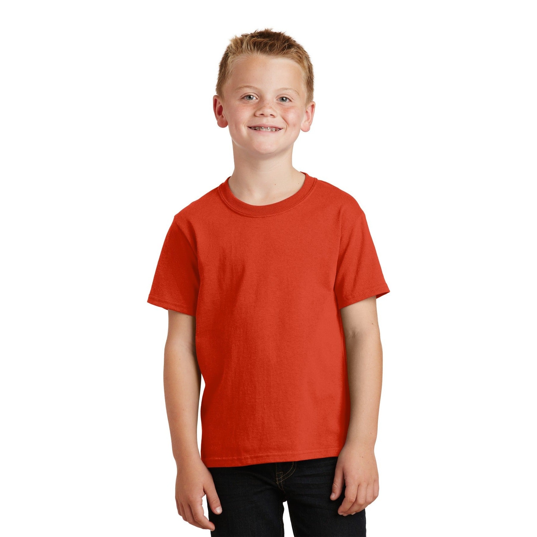 Port & Company-Port & Company® - Youth Core Cotton Tee. PC54Y-MedTech-29