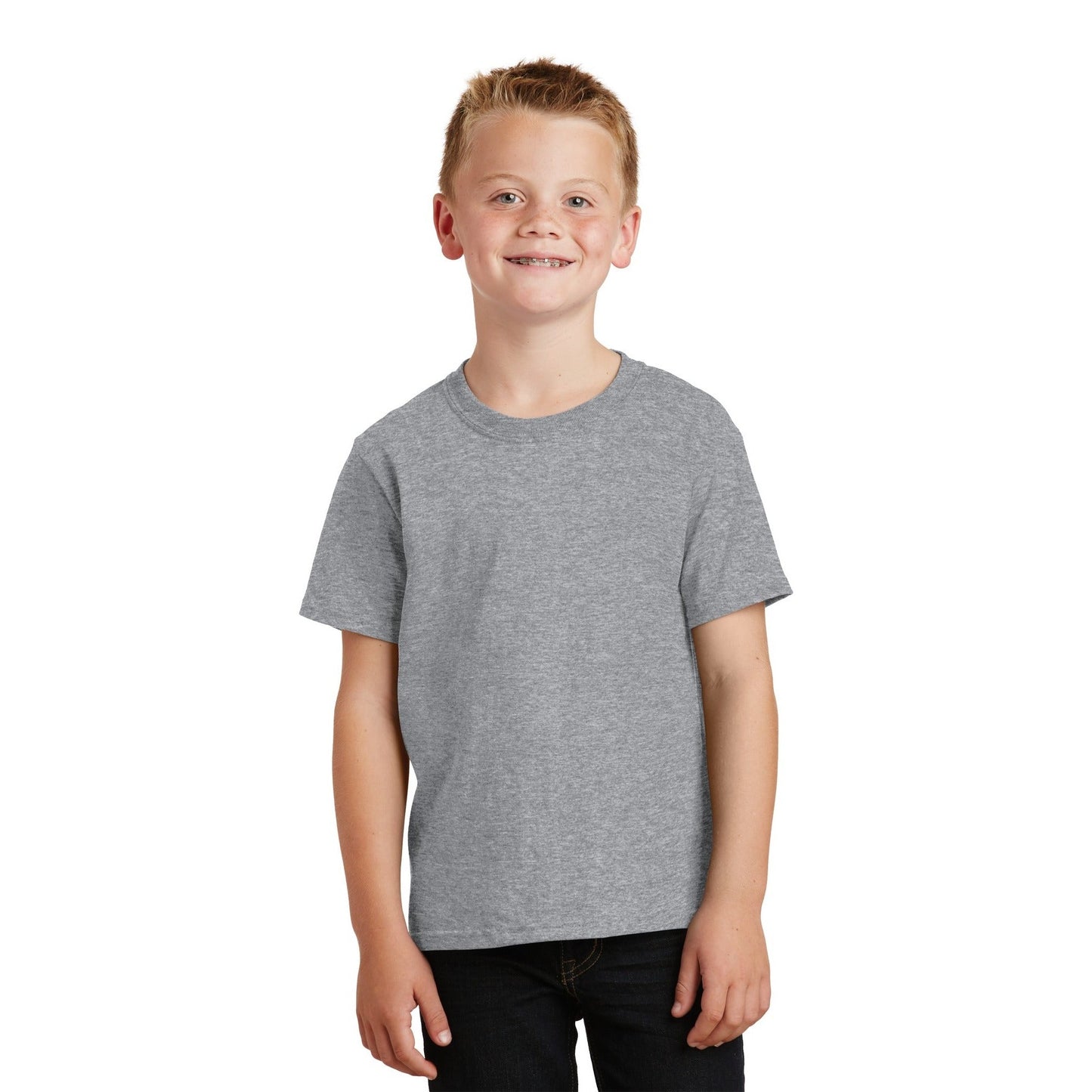 Port & Company-Port & Company® - Youth Core Cotton Tee. PC54Y-MedTech-3
