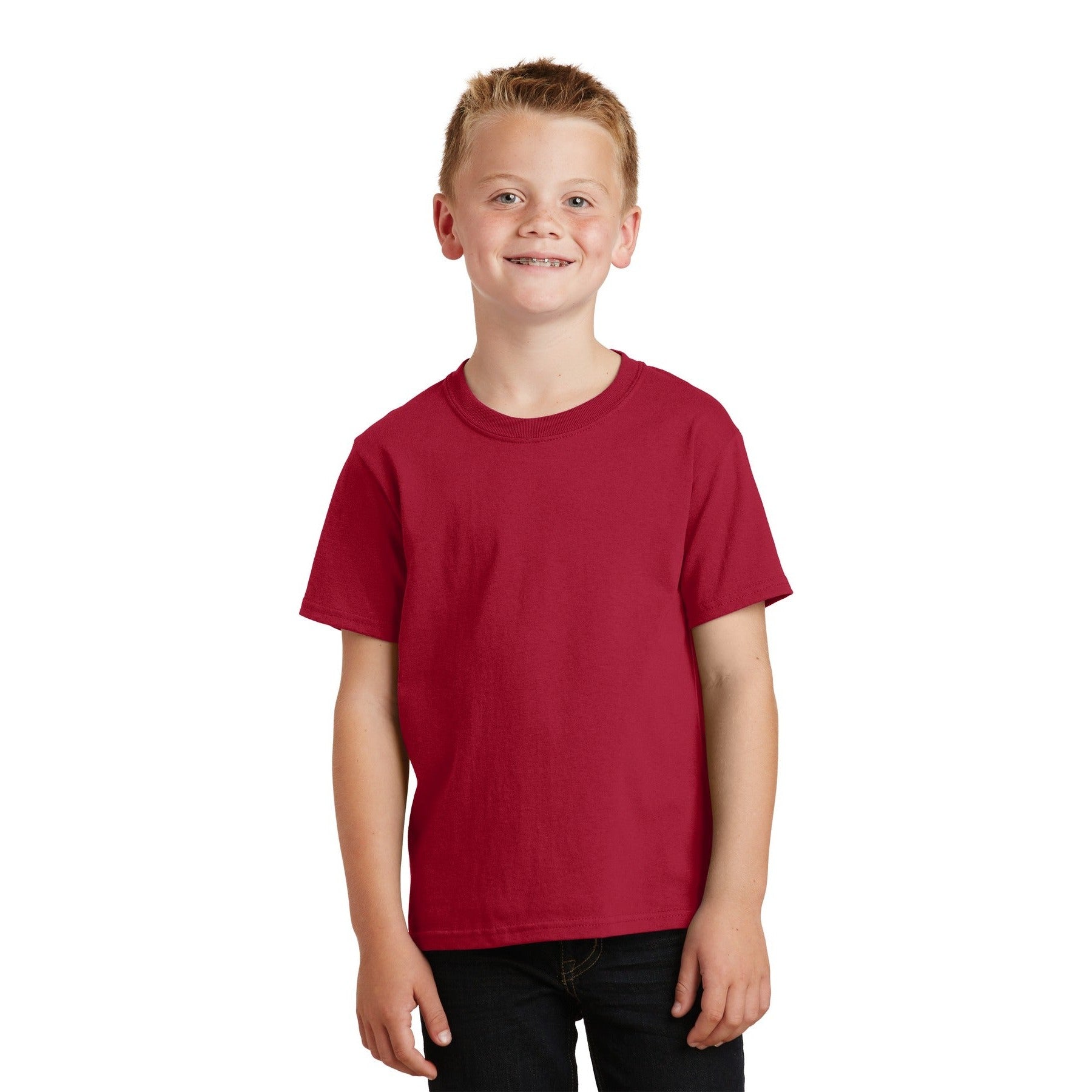 Port & Company-Port & Company® - Youth Core Cotton Tee. PC54Y-MedTech-31