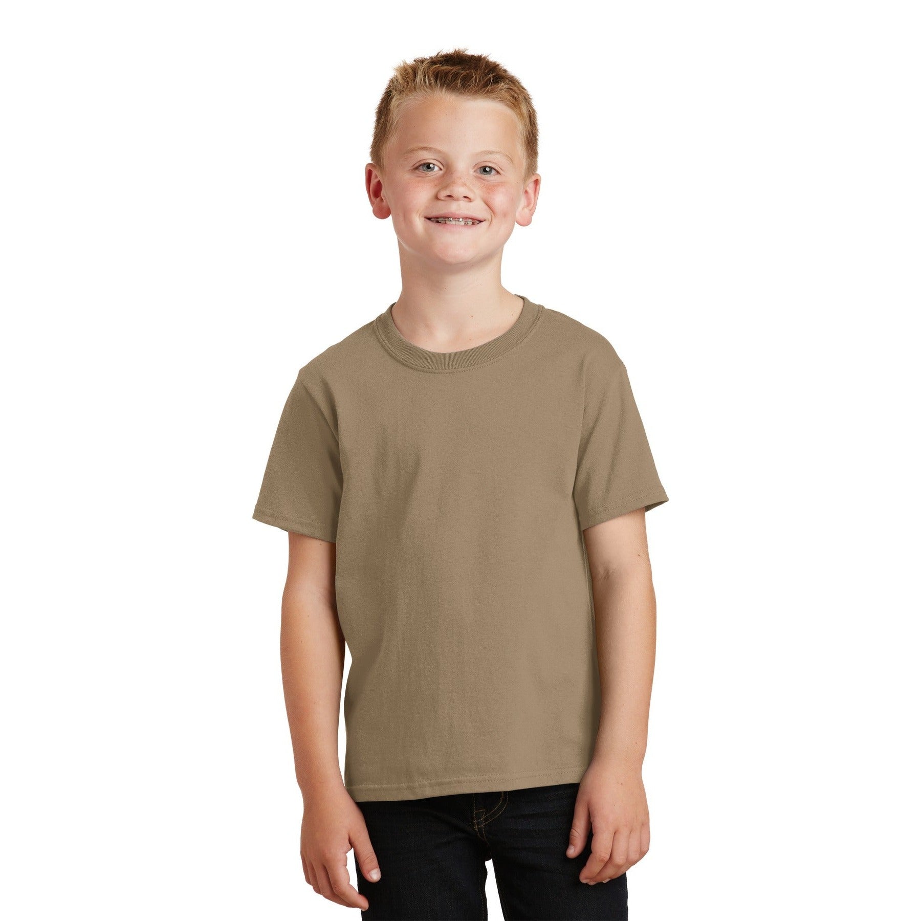 Port & Company-Port & Company® - Youth Core Cotton Tee. PC54Y-MedTech-33