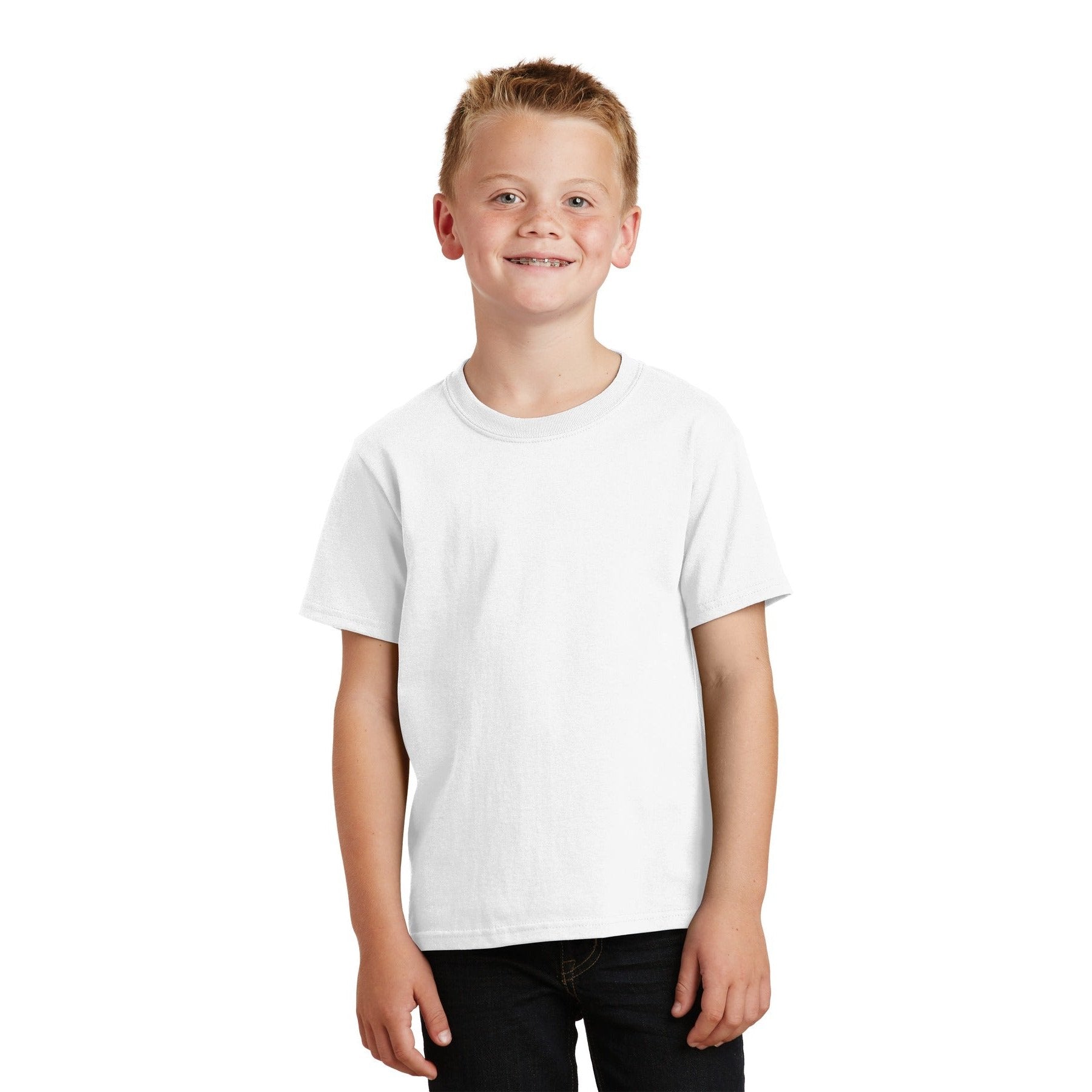 Port & Company-Port & Company® - Youth Core Cotton Tee. PC54Y-MedTech-39