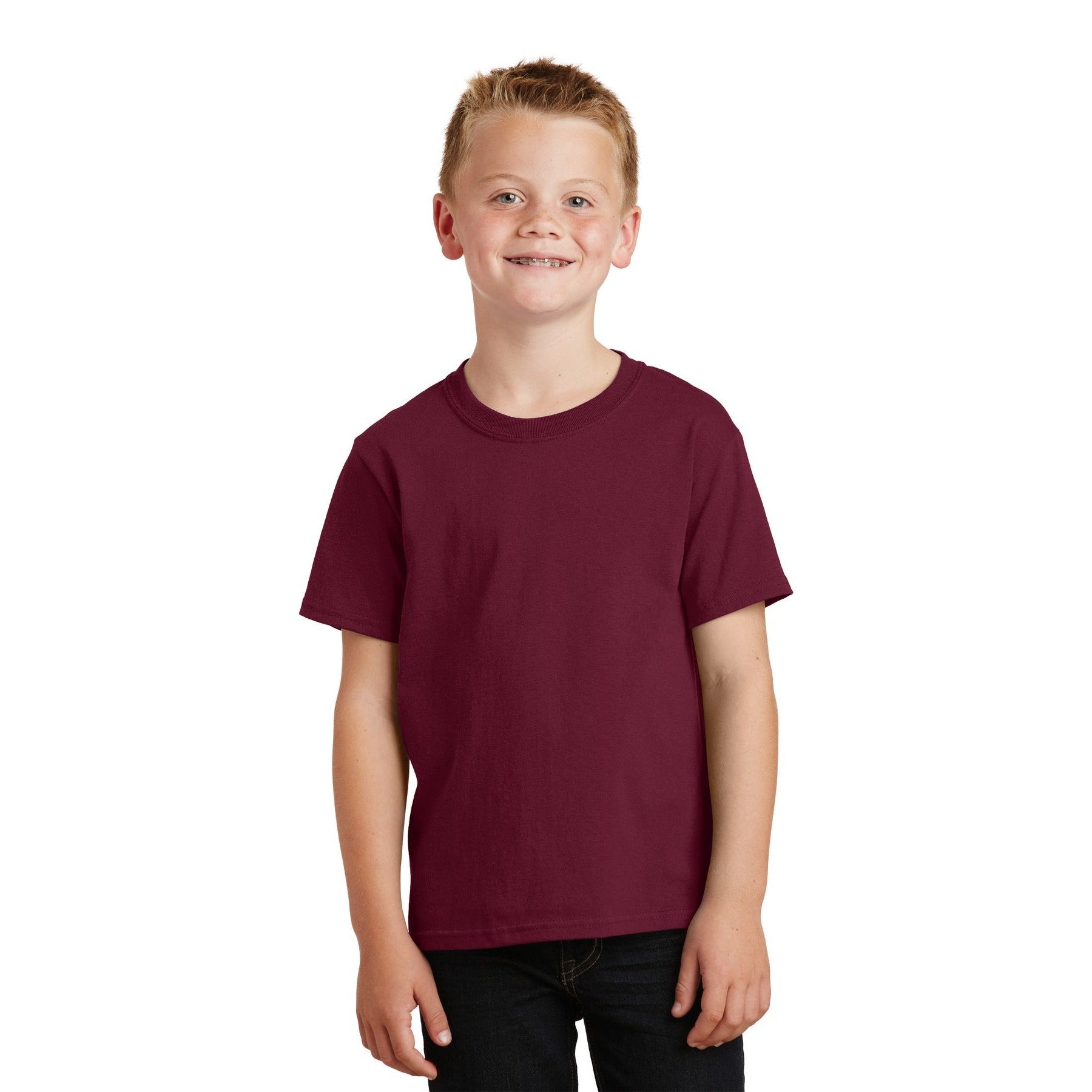 Port & Company-Port & Company® - Youth Core Cotton Tee. PC54Y-MedTech-7