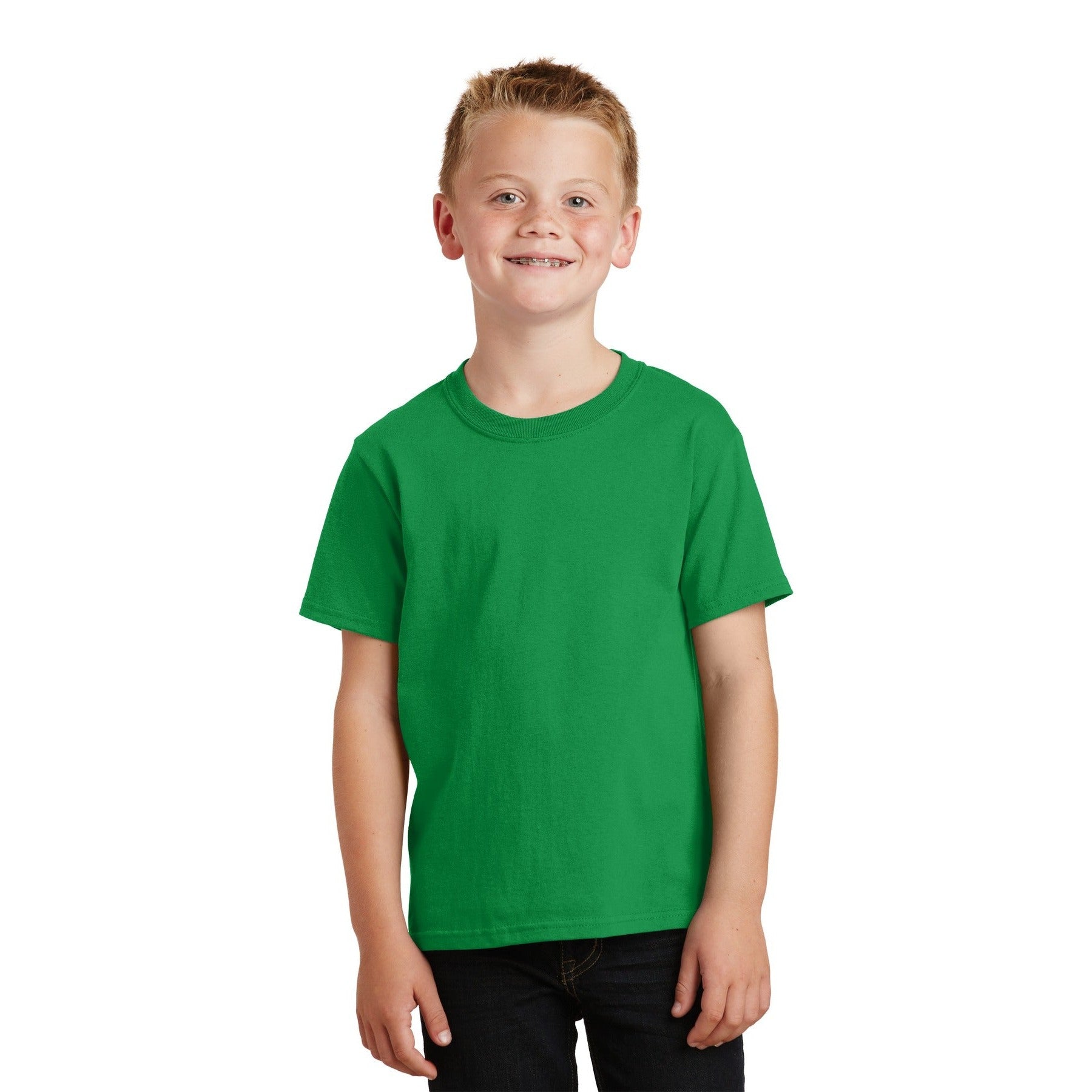 Port & Company-Port & Company® - Youth Core Cotton Tee. PC54Y-MedTech-9