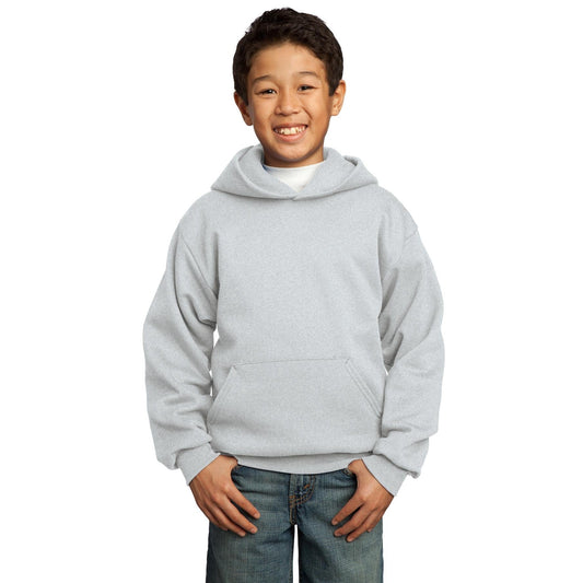 Port & Company-Port & Company® - Youth Core Fleece Pullover Hooded Sweatshirt. PC90YH-MedTech-1