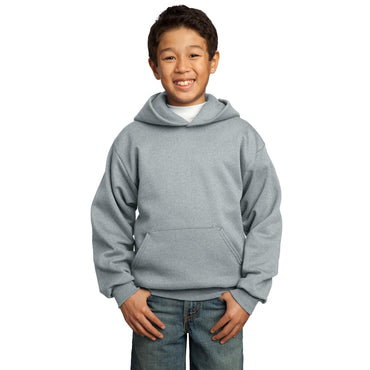 Port & Company-Port & Company® - Youth Core Fleece Pullover Hooded Sweatshirt. PC90YH-MedTech-2