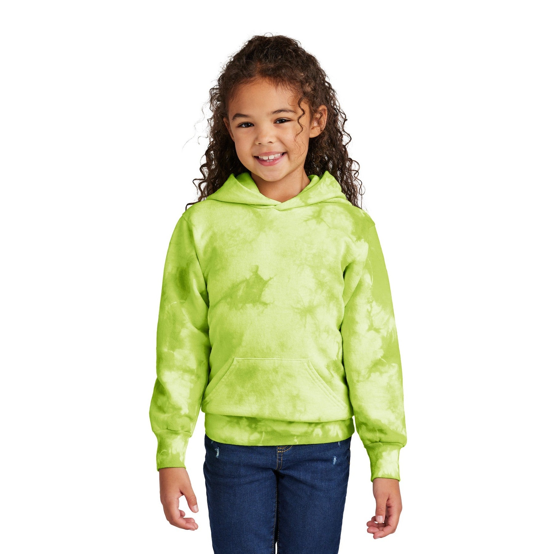 Port & Company-Port & Company® Youth Crystal Tie-Dye Pullover Hoodie PC144Y-MedTech-1