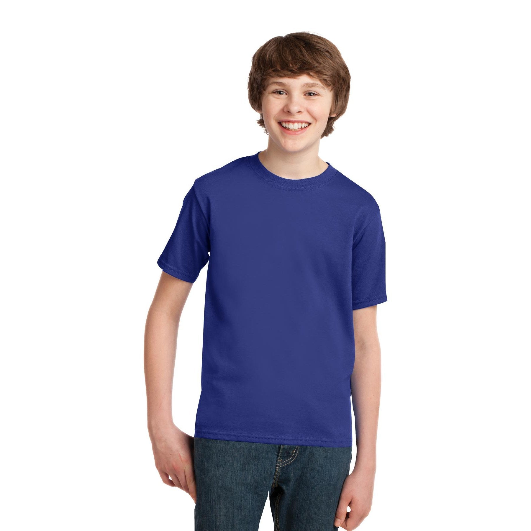 Port & Company-Port & Company® - Youth Essential Tee. PC61Y-MedTech-8