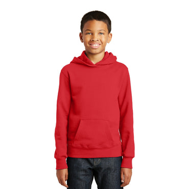 Port & Company-Port & Company® Youth Fan Favorite Fleece Pullover Hooded Sweatshirt. PC850YH-MedTech-2