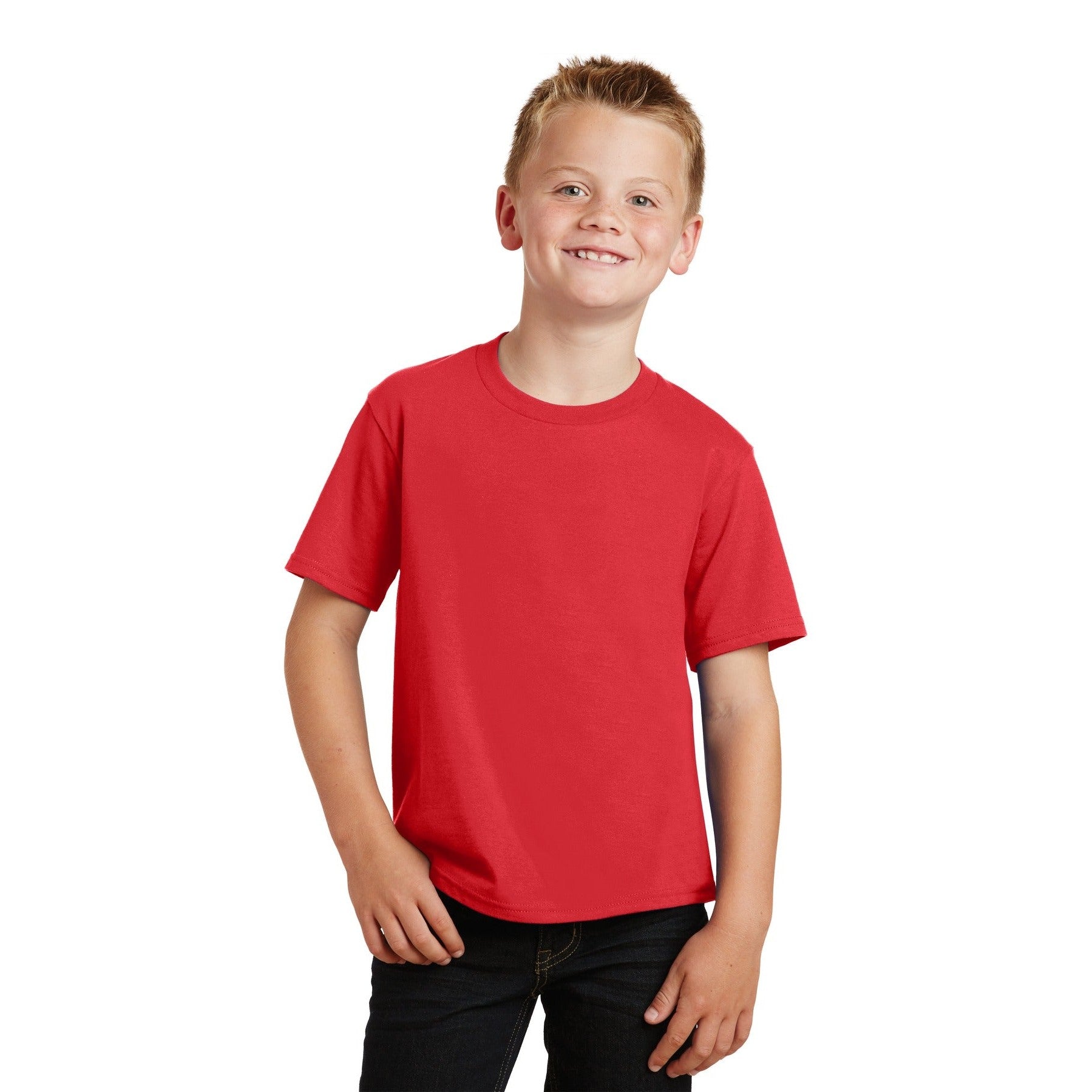 Port & Company-Port & Company® Youth Fan Favorite Tee. PC450Y-MedTech-5