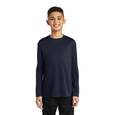 Port & Company-Port & Company ® Youth Long Sleeve Performance Tee PC380YLS-MedTech-2