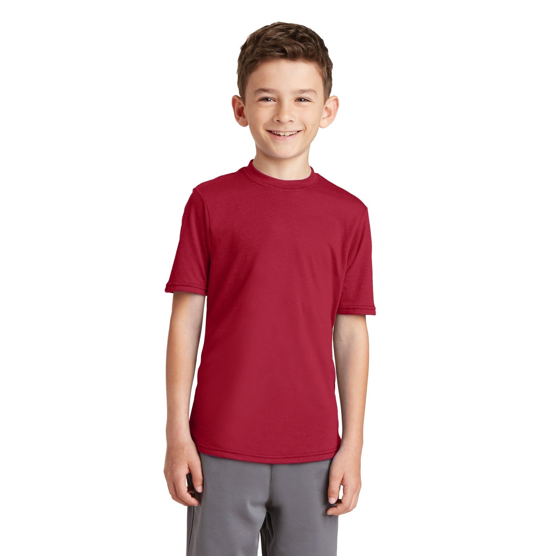 Port & Company-Port & Company® Youth Performance Blend Tee. PC381Y-MedTech-4