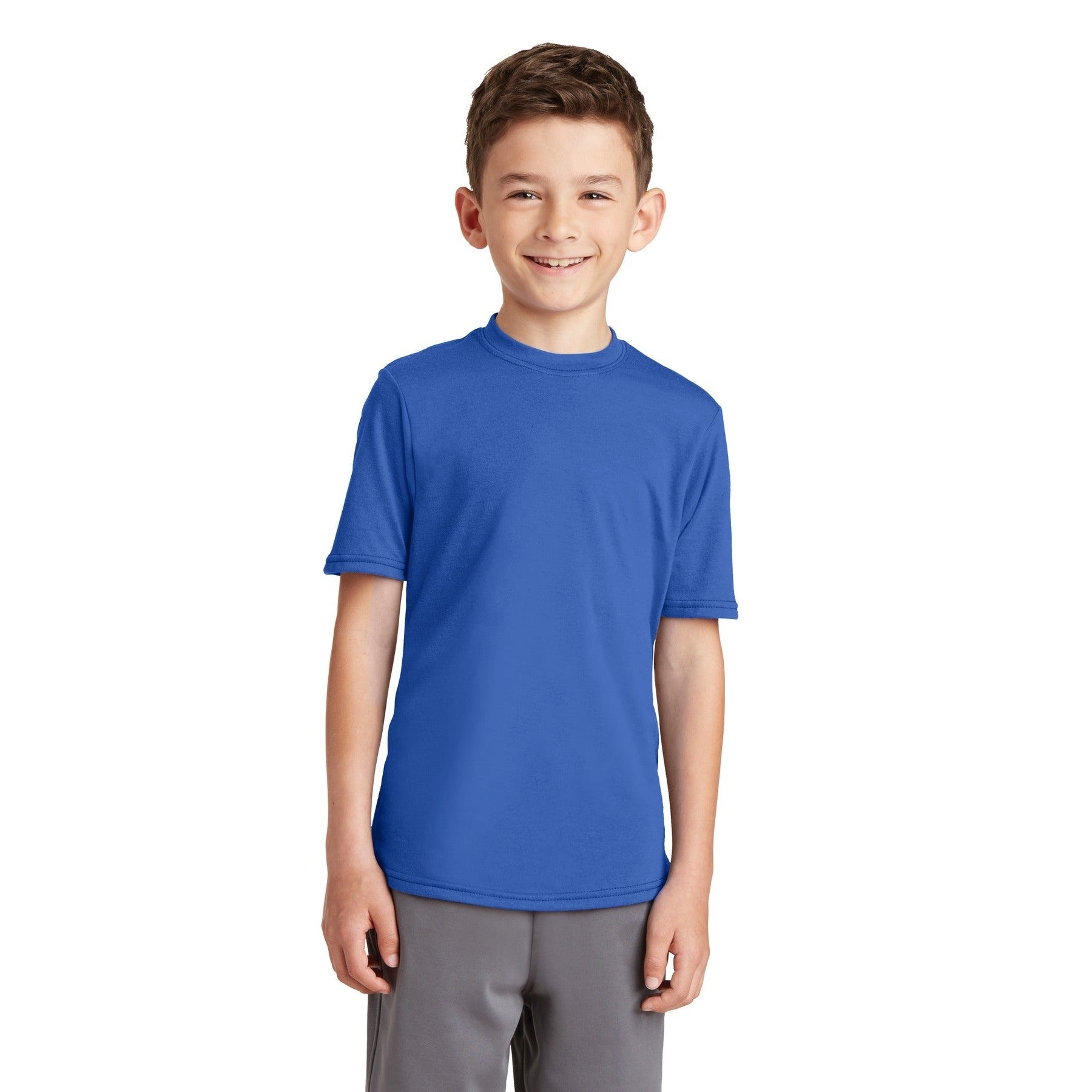 Port & Company-Port & Company® Youth Performance Blend Tee. PC381Y-MedTech-5