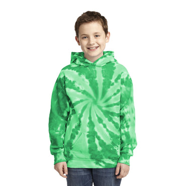 Port & Company-Port & Company® Youth Tie-Dye Pullover Hooded Sweatshirt. PC146Y-MedTech-2