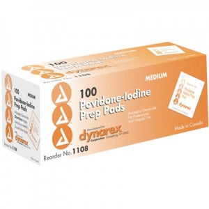 Dynarex-Povidone Prep Pad Medium-MedTech-1
