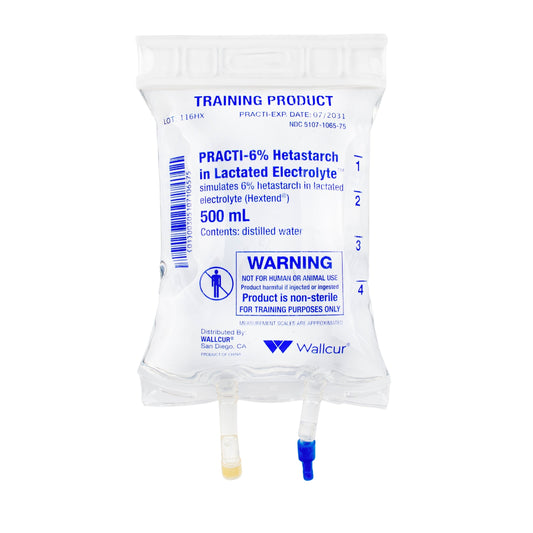 Wallcur-Practi-6% Hetastarch in Lactated Electrolyte Hextend IV Bag-MedTech-1