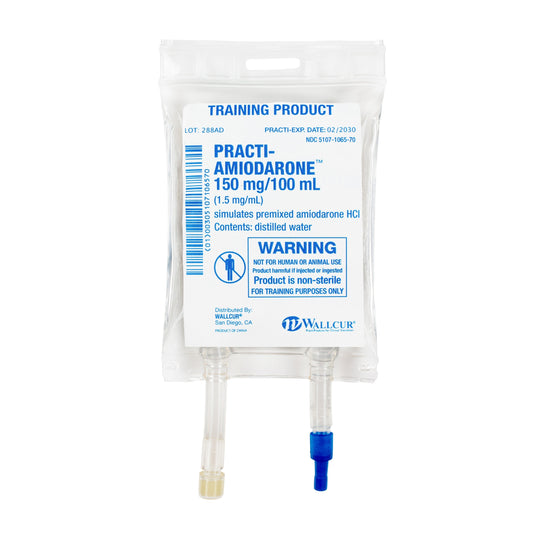 Wallcur-Practi-Amiodarone 150 mg/100 mL Premixed IV Bag-MedTech-1