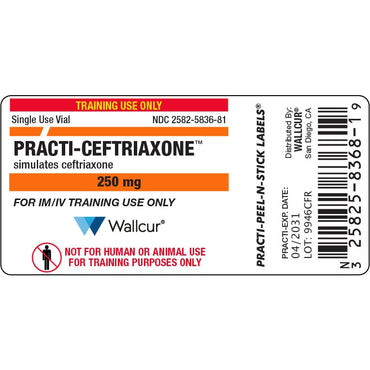 Wallcur-Practi-Ceftriaxone Rocephin Label-MedTech-2