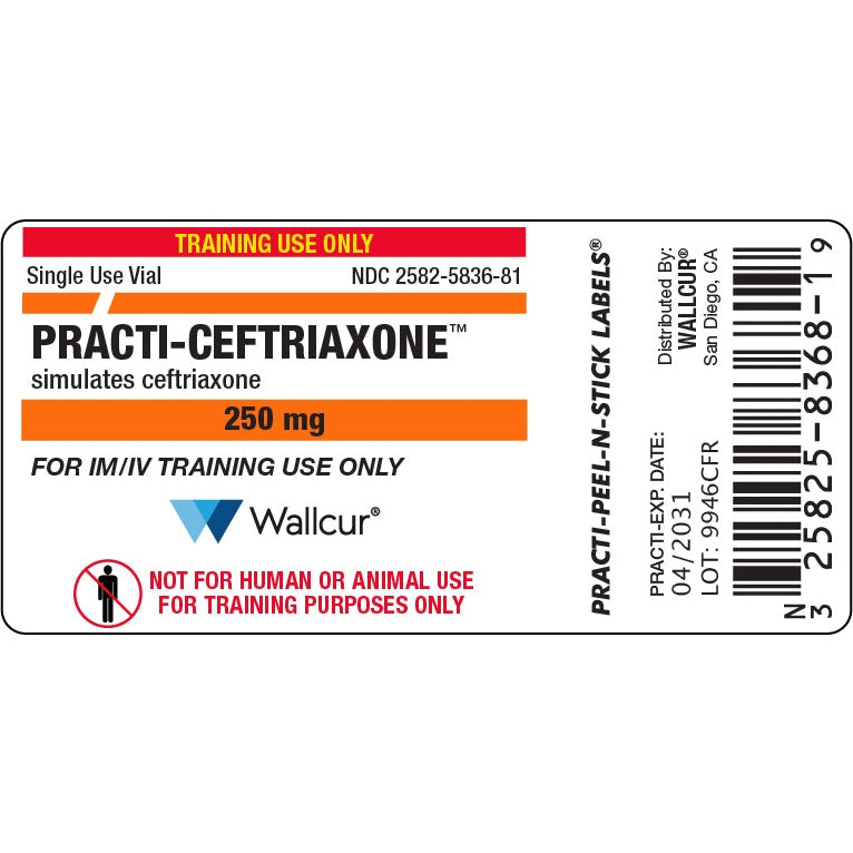 Wallcur-Practi-Ceftriaxone Rocephin Label-MedTech-2