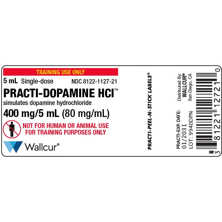 Wallcur-Practi-Dopamine HCl Label-MedTech-2
