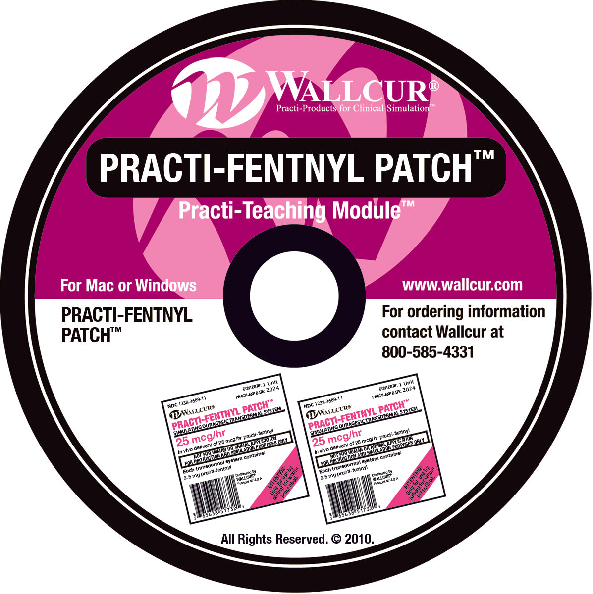 Wallcur-Practi-Fentanyl Patch Teaching Module-MedTech-1
