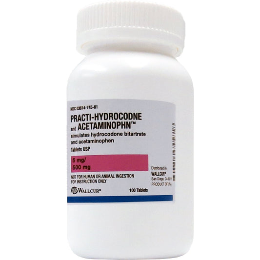 Wallcur-Practi-Hydrocodone & Acetaminophen Tablets-MedTech-1