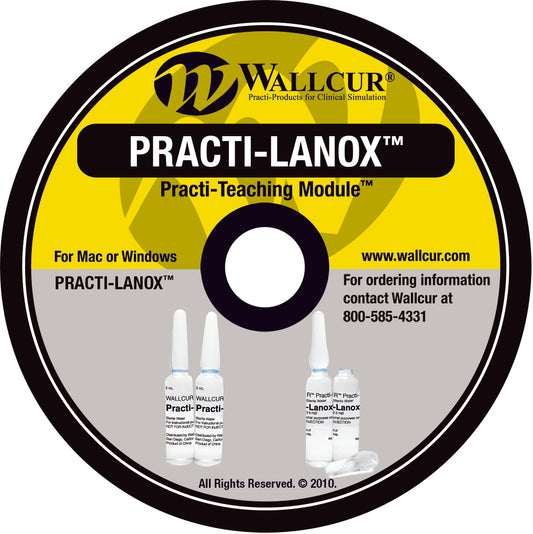 Wallcur-Practi-Lanoxin Digoxin Ampule Teaching Module-MedTech-1