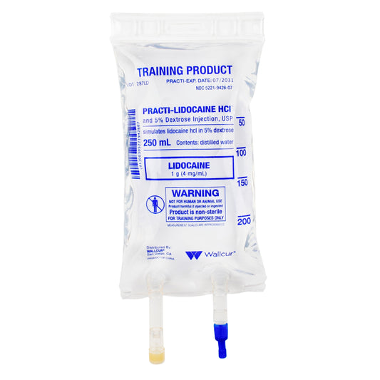 Wallcur-Practi-Lidocaine HCL in 5% Dextrose IV Bag-MedTech-1