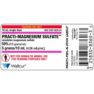 Wallcur-Practi-Magnesium Sulfate Label-MedTech-2