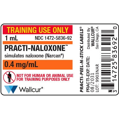 Wallcur-Practi-Naloxone Narcan Label-MedTech-1