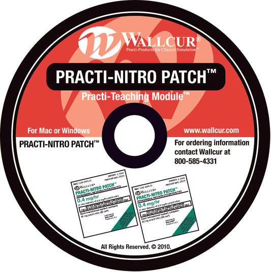 Wallcur-Practi-Nitroglycerin Patch Teaching Module-MedTech-1