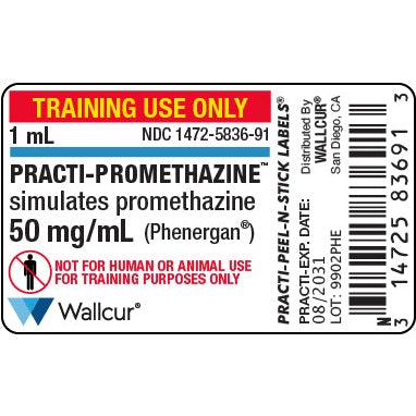 Wallcur-Practi-Promethazine Phenergan Label-MedTech-1