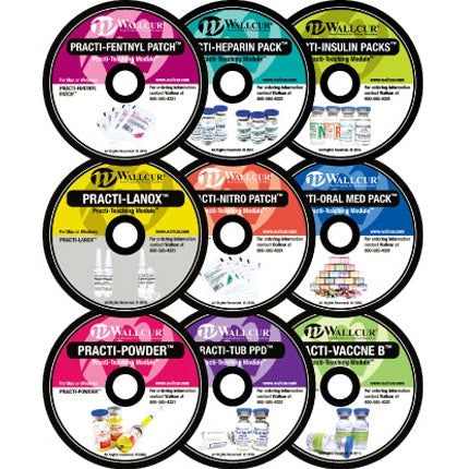 Wallcur-Practi-Teaching Module CD 9-Pack-MedTech-1