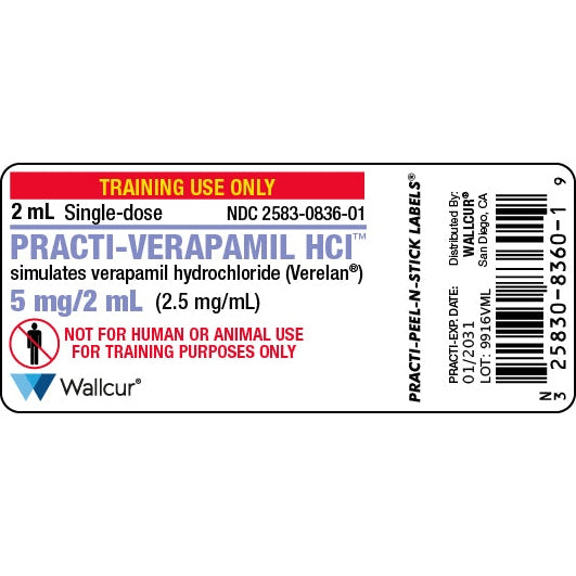 Wallcur-Practi-Verapamil HCl Verelan Label-MedTech-1