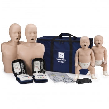 MedTech Wholesale-Prestan Take2 CPR Manikin and AED Kit-MedTech-1