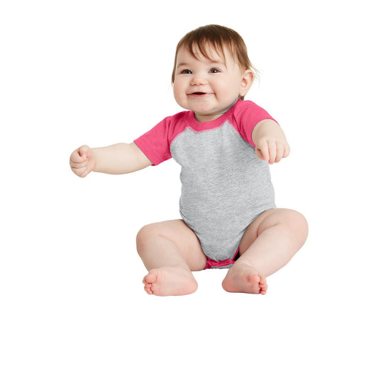Rabbit Skins-Rabbit Skins™ Infant Baseball Fine Jersey Bodysuit. RS4430-MedTech-1