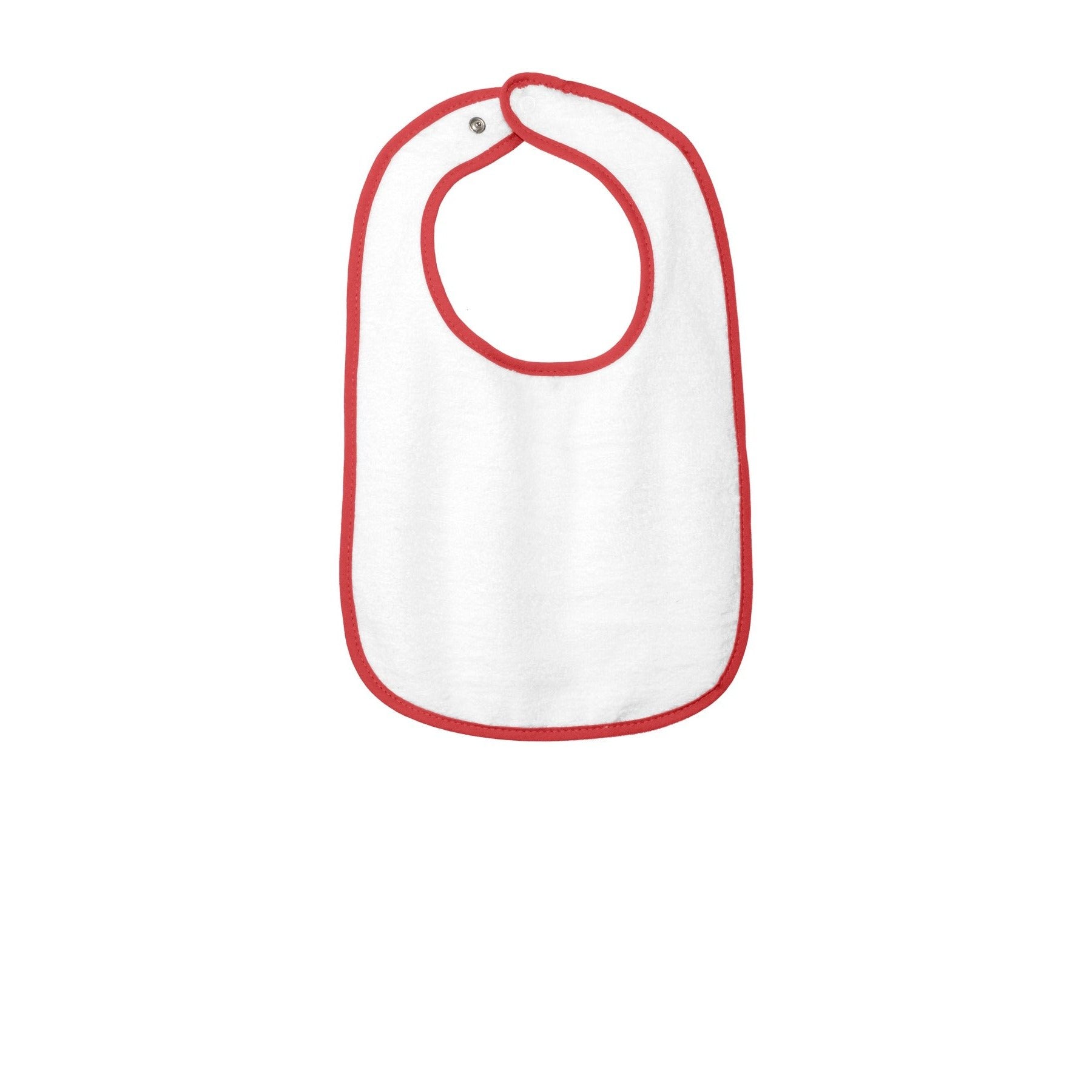Rabbit Skins-Rabbit Skins™ Infant Contrast Trim Terry Bib. RS1003-MedTech-6