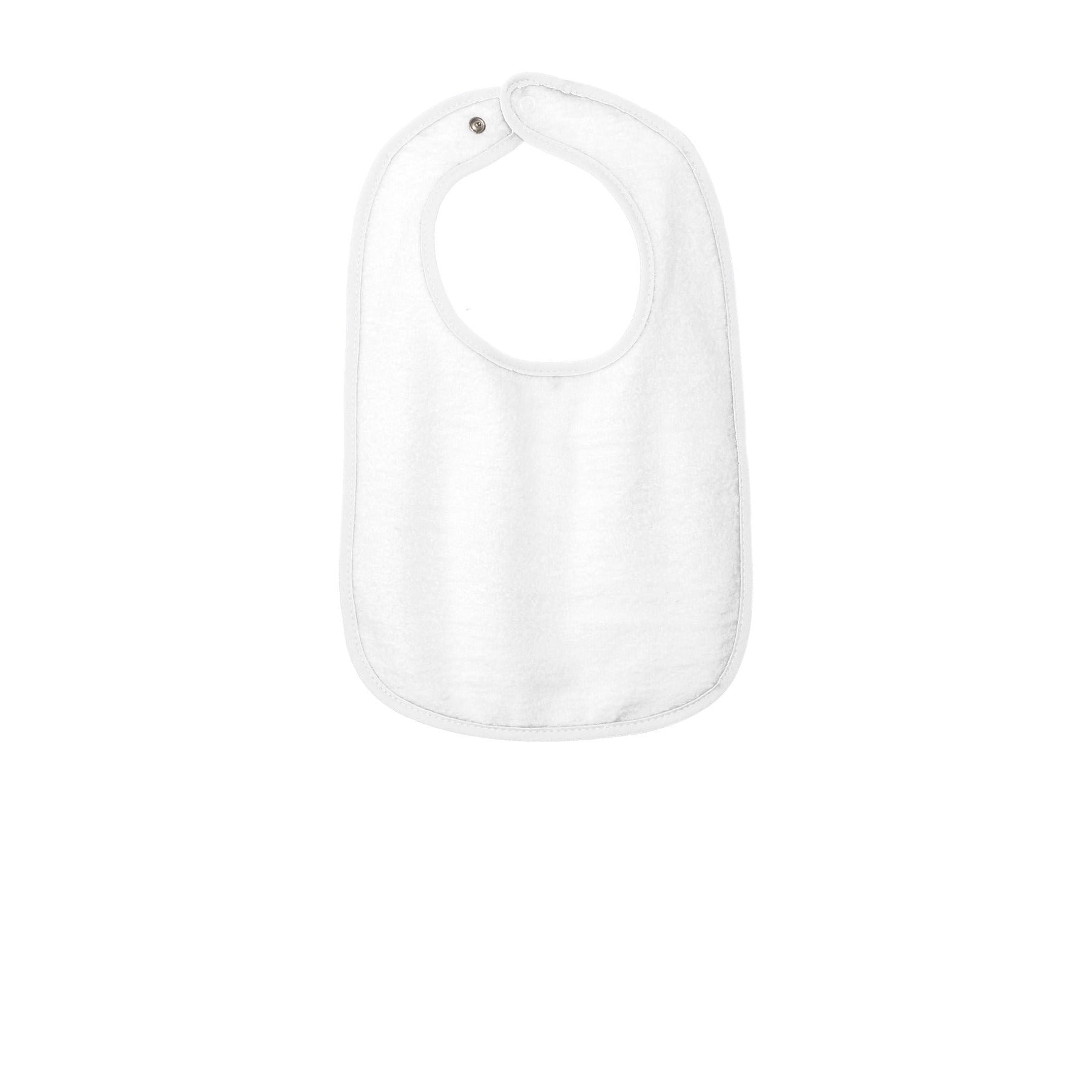 Rabbit Skins-Rabbit Skins™ Infant Contrast Trim Terry Bib. RS1003-MedTech-8