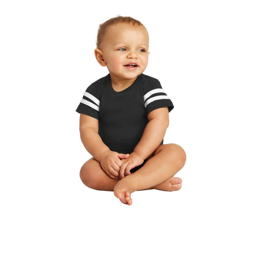 Rabbit Skins-Rabbit Skins™ Infant Football Fine Jersey Bodysuit. RS4437-MedTech-1