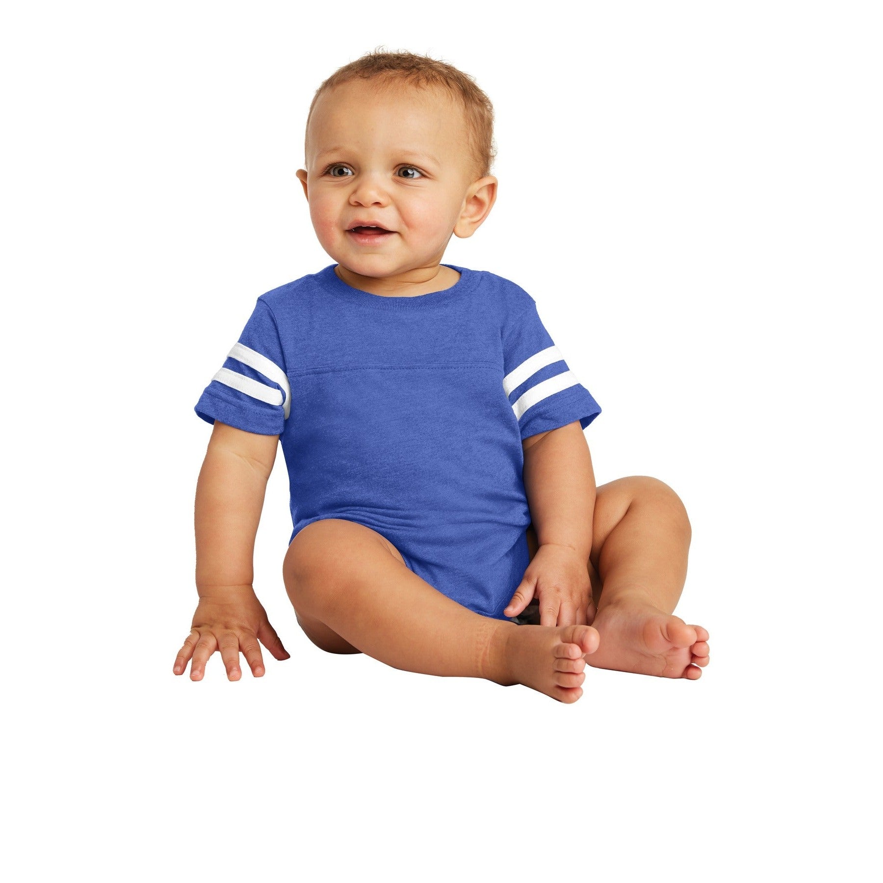 Rabbit Skins-Rabbit Skins™ Infant Football Fine Jersey Bodysuit. RS4437-MedTech-4
