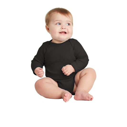 Rabbit Skins-Rabbit Skins™ Infant Long Sleeve Baby Rib Bodysuit. RS4411-MedTech-1