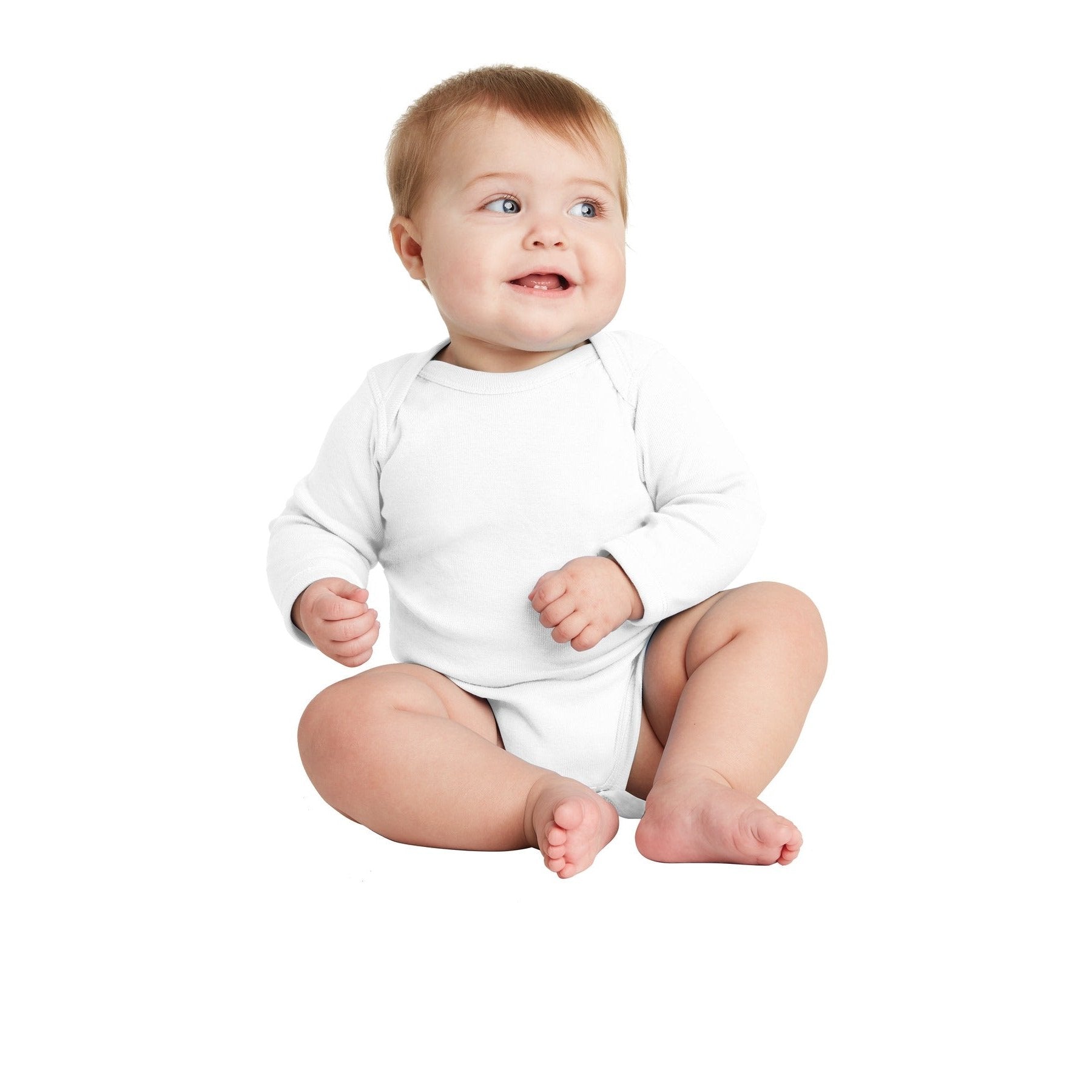 Rabbit Skins-Rabbit Skins™ Infant Long Sleeve Baby Rib Bodysuit. RS4411-MedTech-5