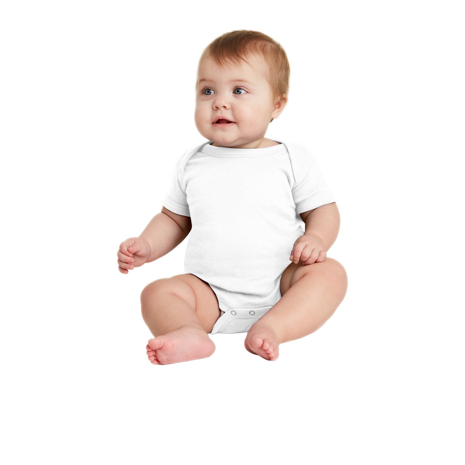 Rabbit Skins-Rabbit Skins™ Infant Short Sleeve Baby Rib Bodysuit. RS4400-MedTech-17