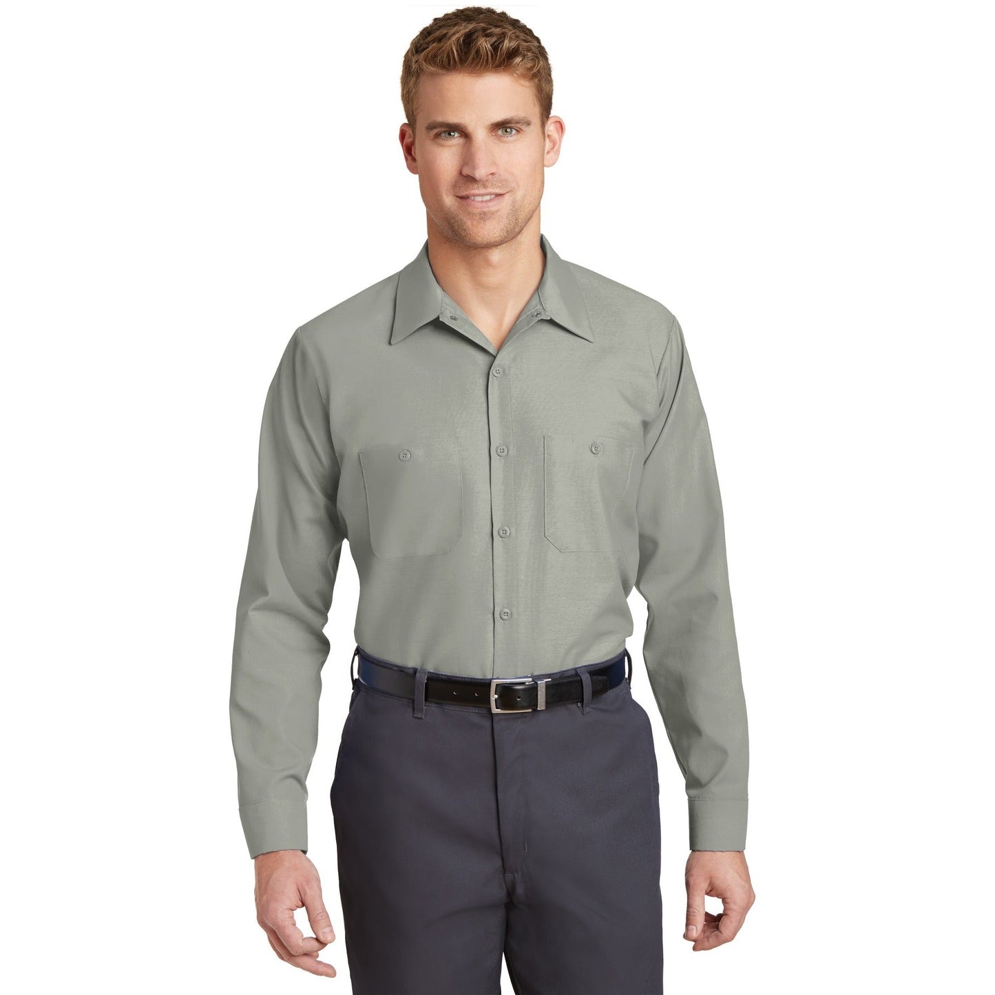 Red Kap-Red Kap® Long Sleeve Industrial Work Shirt. SP14-MedTech-6