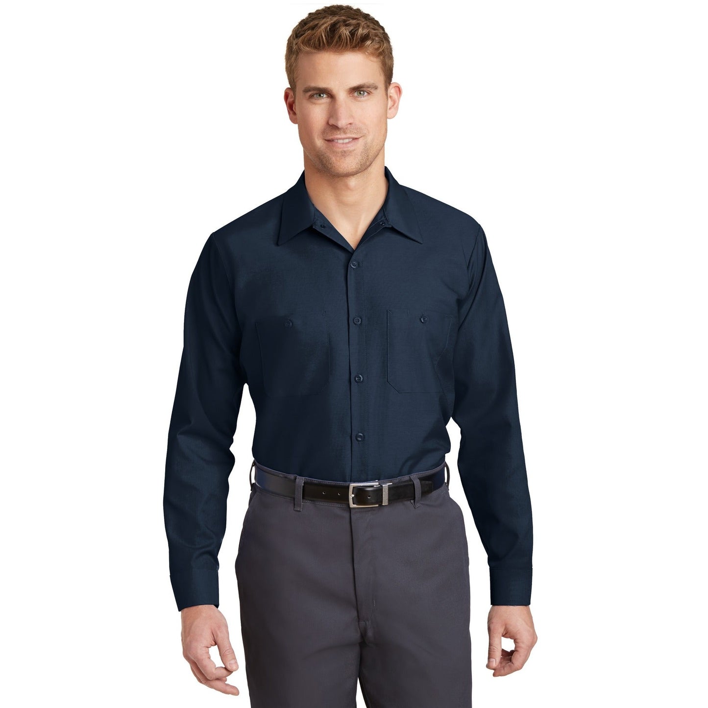 Red Kap-Red Kap® Long Sleeve Industrial Work Shirt. SP14-MedTech-8