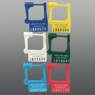 Health Care Logistics-Red Padlock Seal, Numbered-MedTech-1