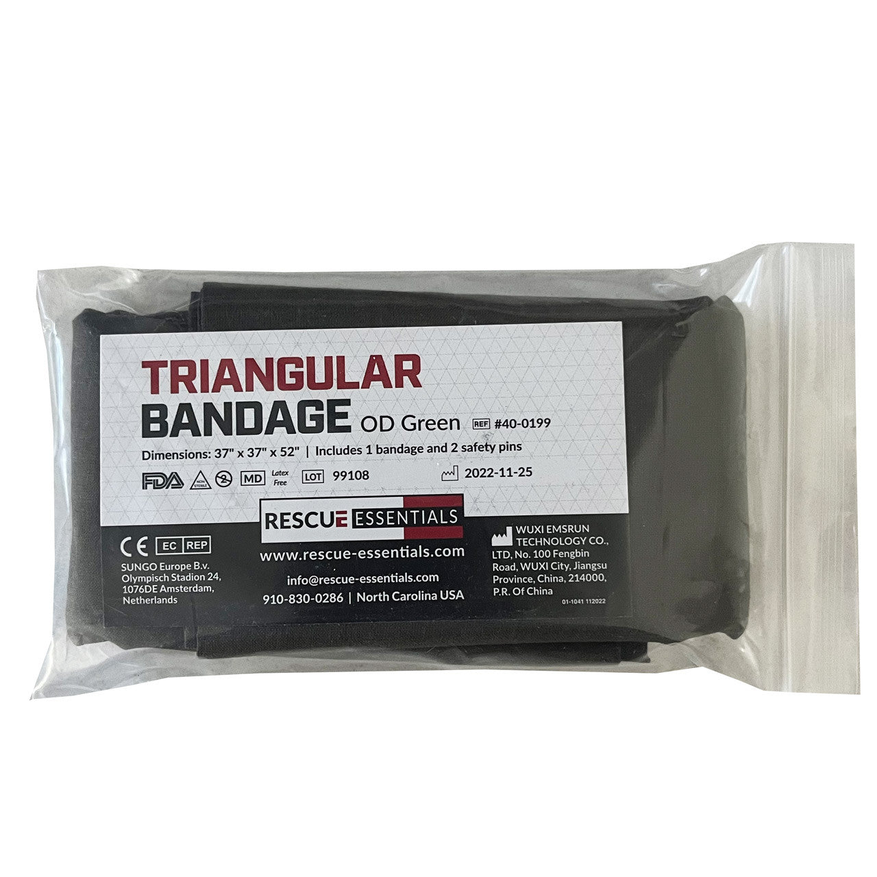 Rescue Essentials-Rescue Essentials Triangle Bandage-MedTech-2