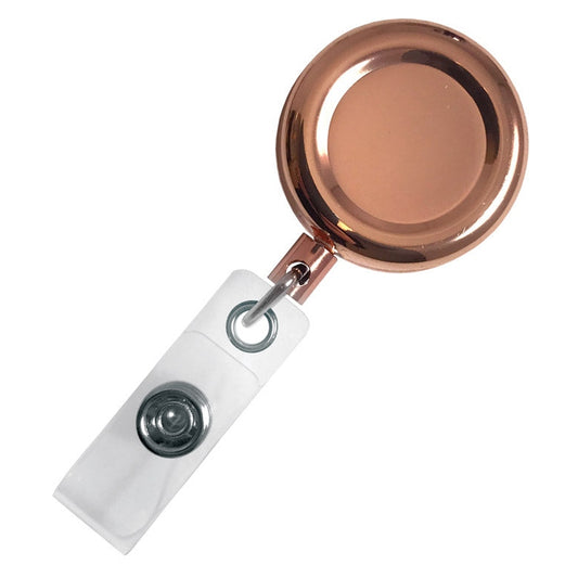 Prestige Medical-Retractable Id Tag Rose Gold-MedTech-1